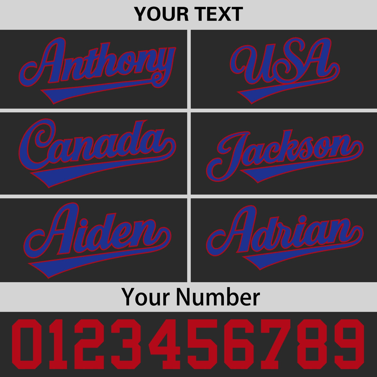 Custom Black Royal Blue 3D Puff Embroidery Flat Embroidery Casual Sport Baseball Cap