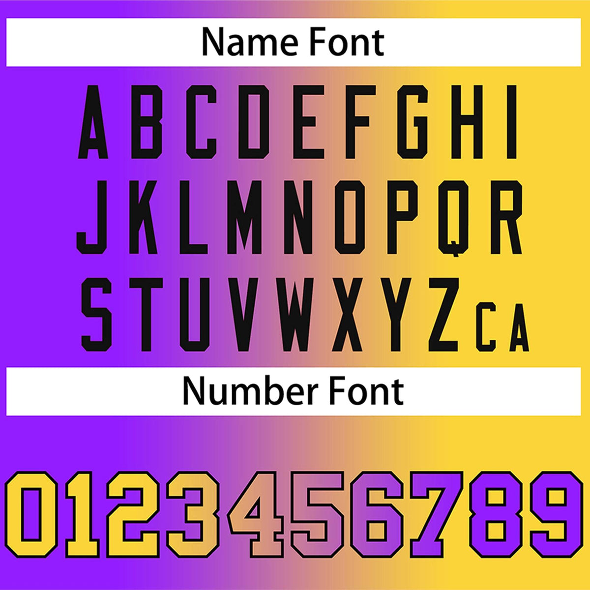 Custom Yellow Purple-Black Gradient Fashion Authentic Baseball Jersey