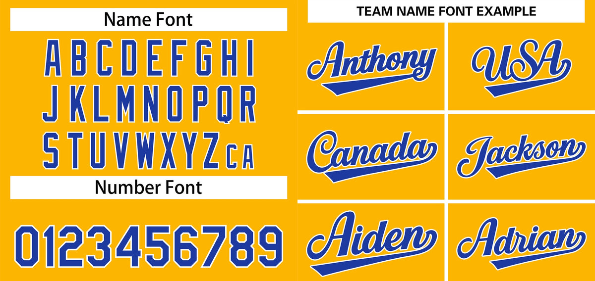 Custom Yellow Royal-White Classic Style Authentic Baseball Jersey