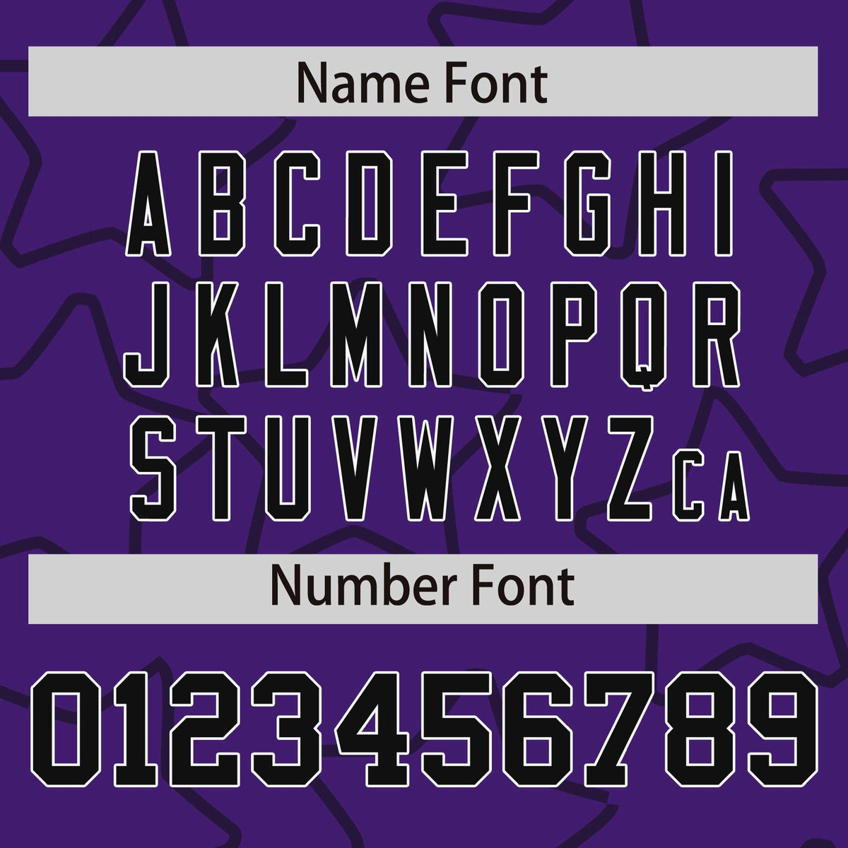 Custom Purple Black Varsity Full-Snap Star Pattern Letterman Baseball Jacket