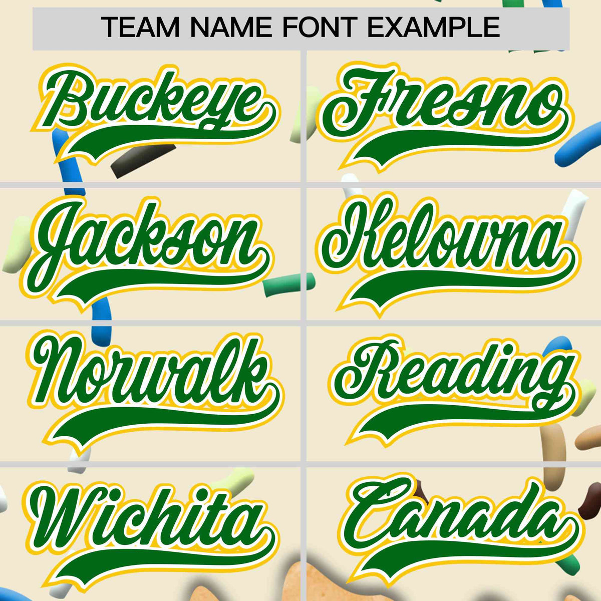 Custom Cream Ice Cream Cone Graffiti Pattern Full-Snap Varsity Letterman Jackets