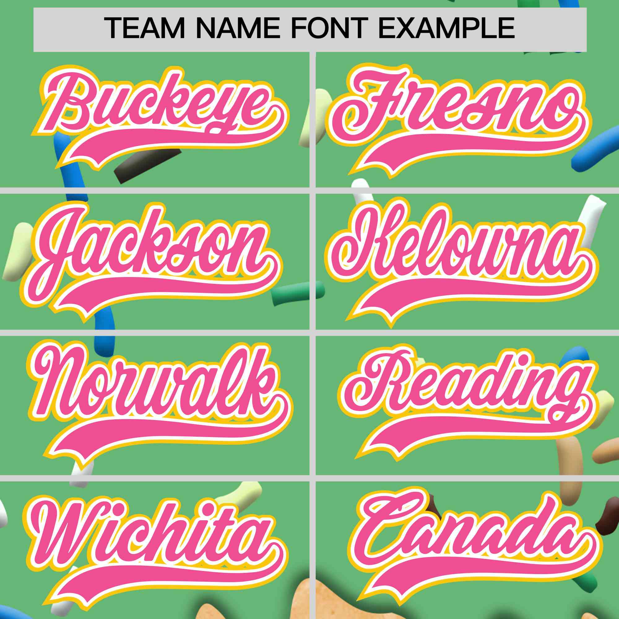 Custom Neon Green Ice Cream Cone Graffiti Pattern Full-Snap Varsity Letterman Jackets