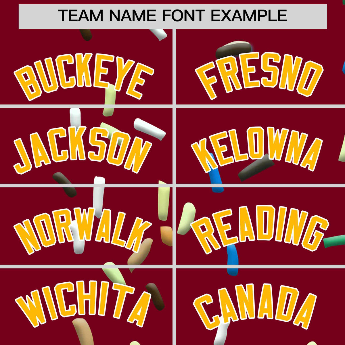 Custom Crimson Ice Cream Cone Graffiti Pattern Full-Snap Varsity Letterman Jackets