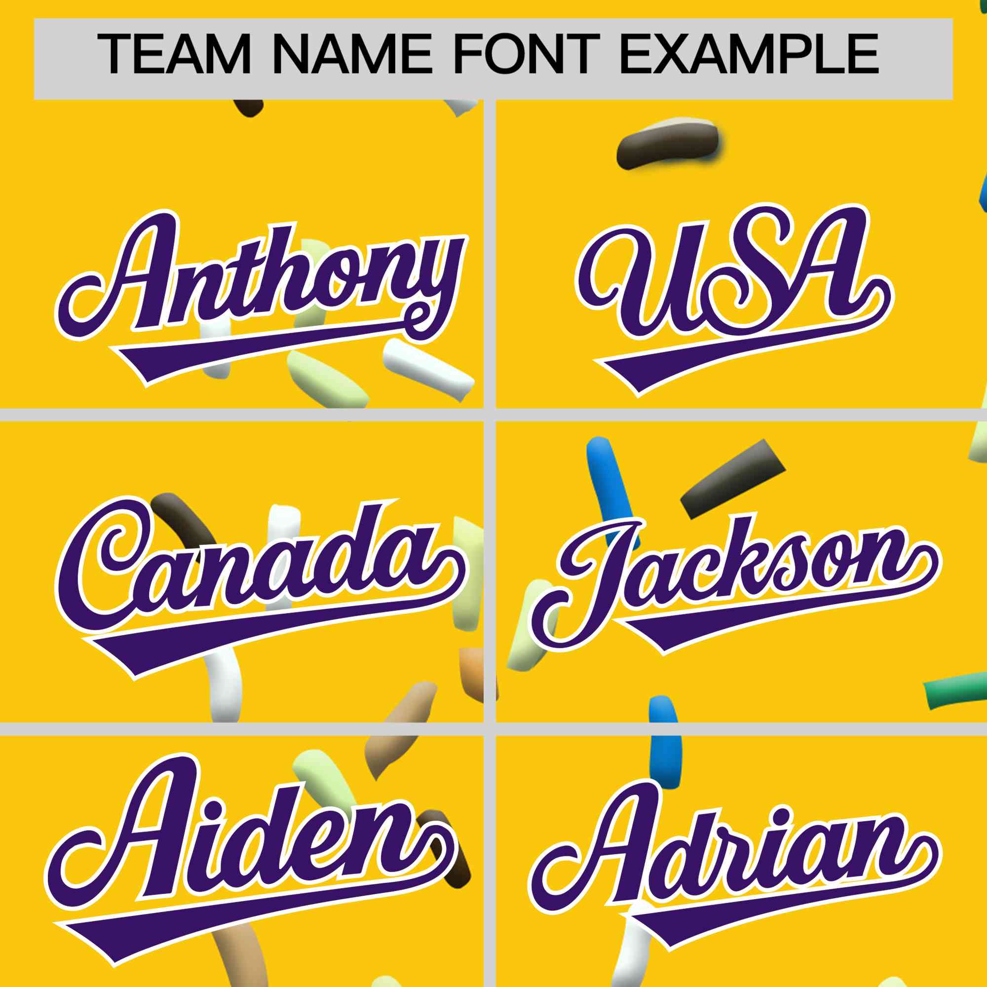 Custom Gold Ice Cream Cone Graffiti Pattern Full-Snap Varsity Letterman Jackets| KXKSHOP