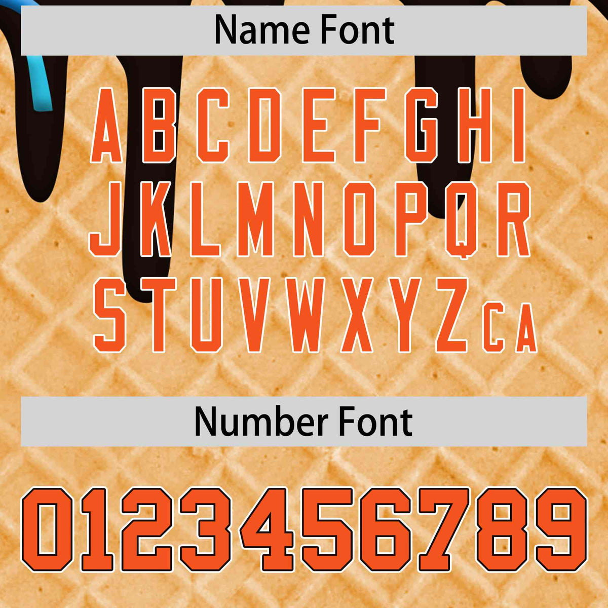 Custom Brown Ice Cream Cone Graffiti Pattern Full-Snap Varsity Letterman Jackets