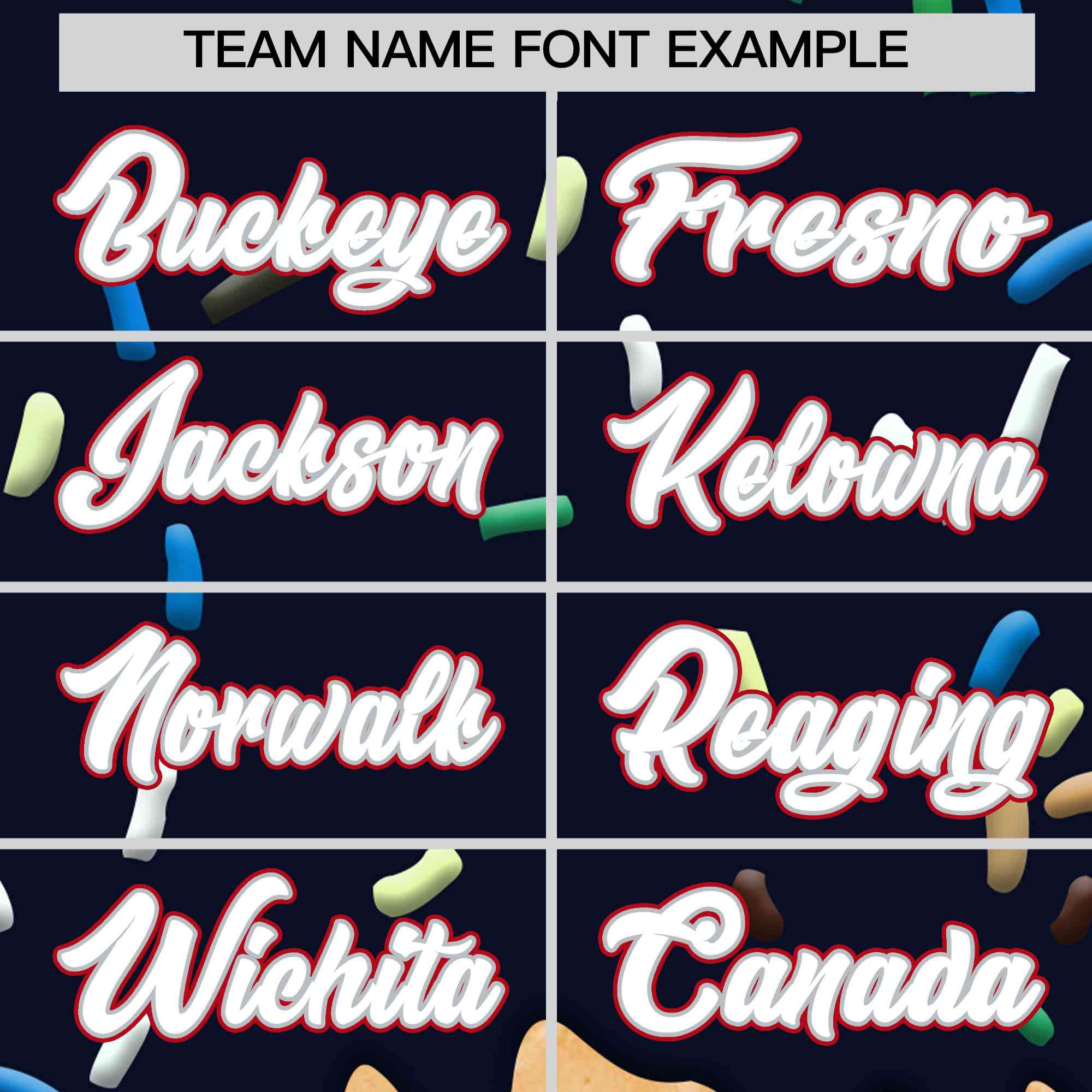 Custom Navy Ice Cream Cone Graffiti Pattern Full-Snap Varsity Letterman Jackets