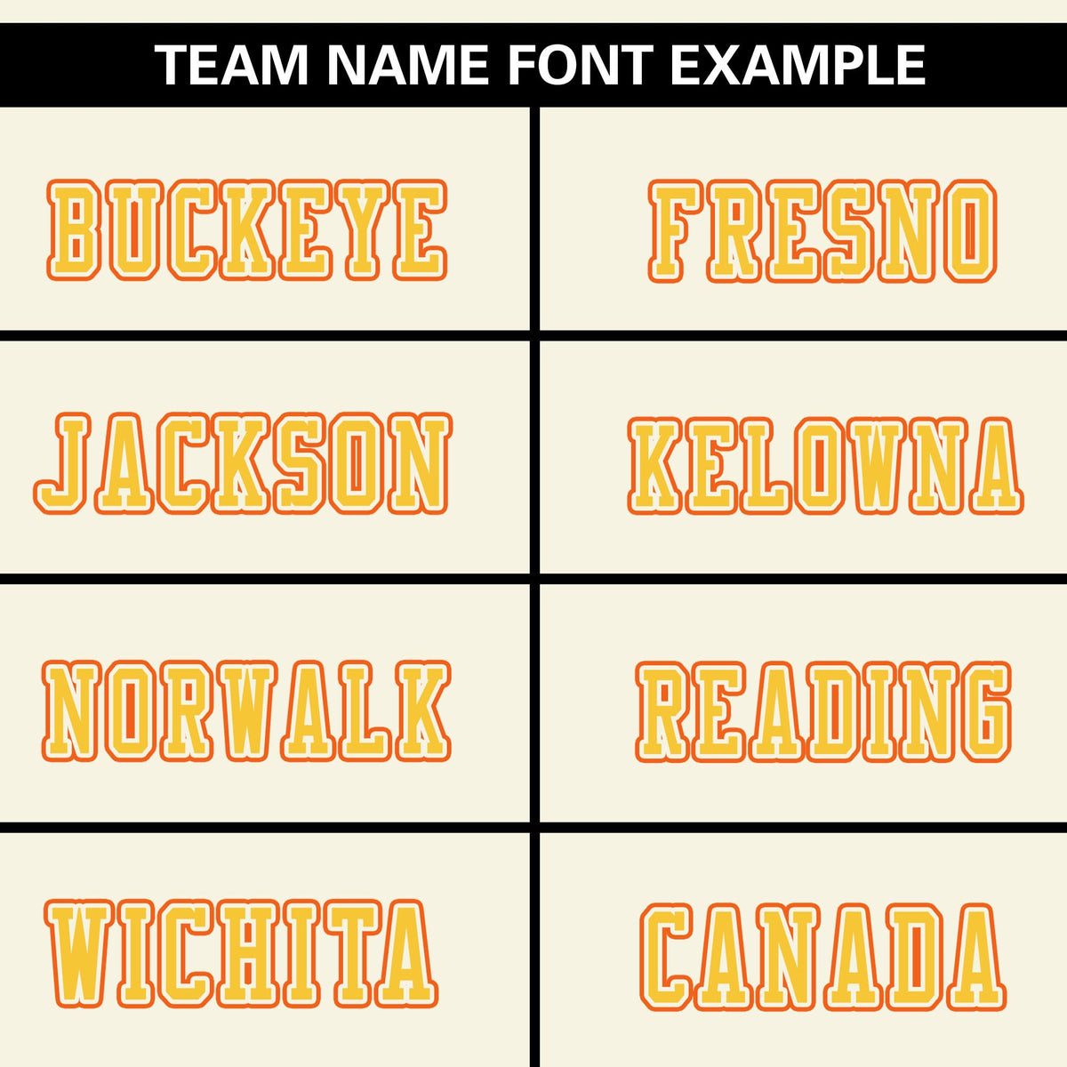 Custom Cream Orange Varsity Full-Snap Color Block Letterman Jacket