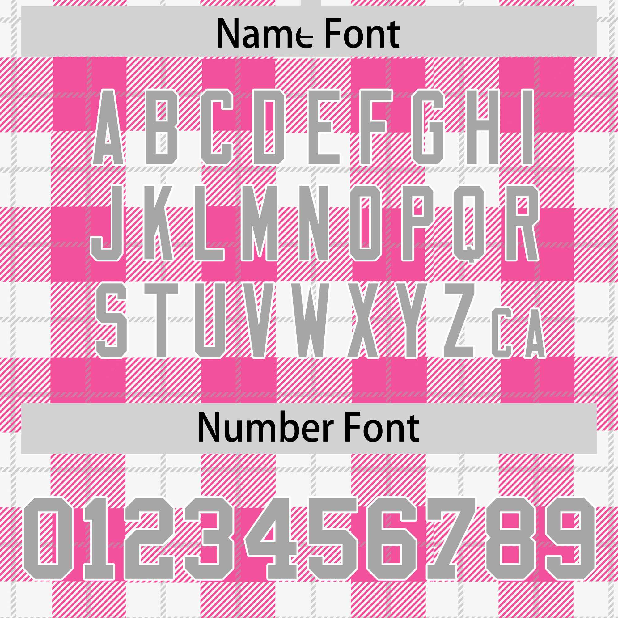 Custom Pink White Varsity Full-Snap Plaid Pattern Letterman Baseball Jacket