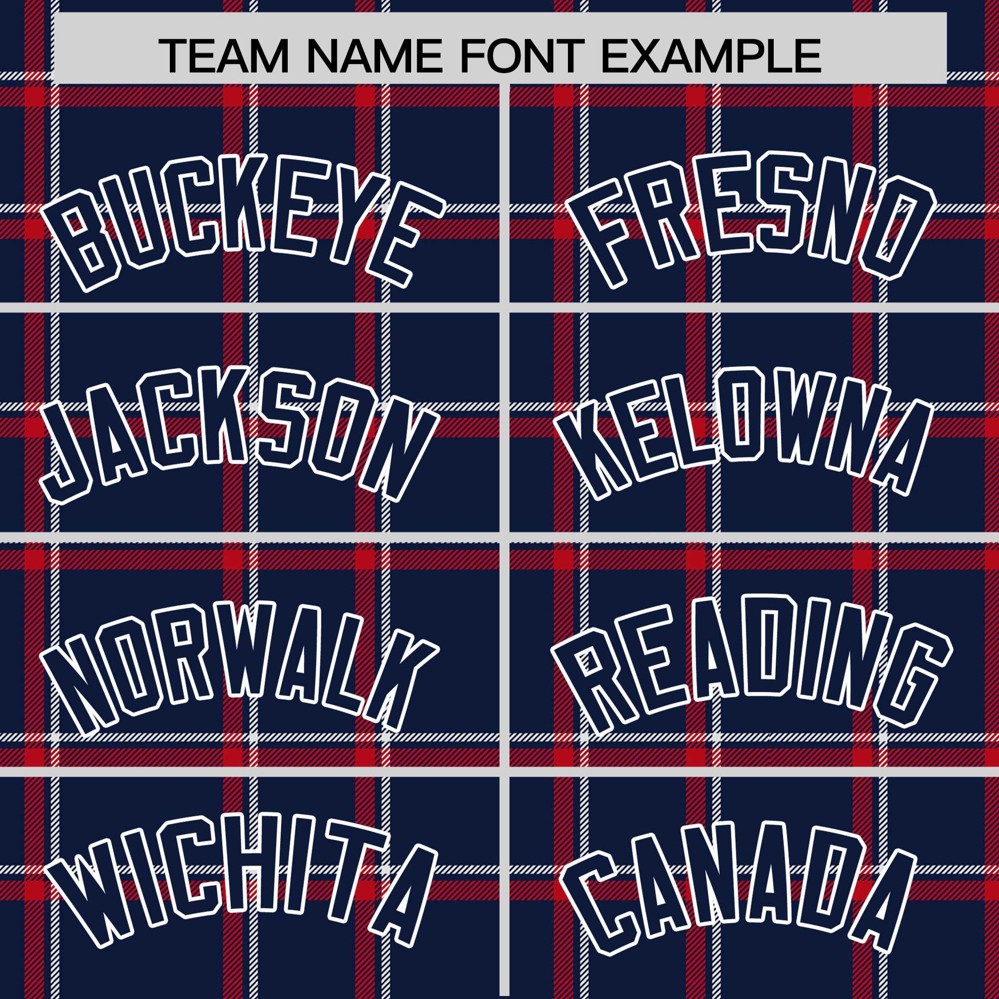 Custom Navy Varsity Full-Snap Plaid Pattern Letterman Baseball Jacket