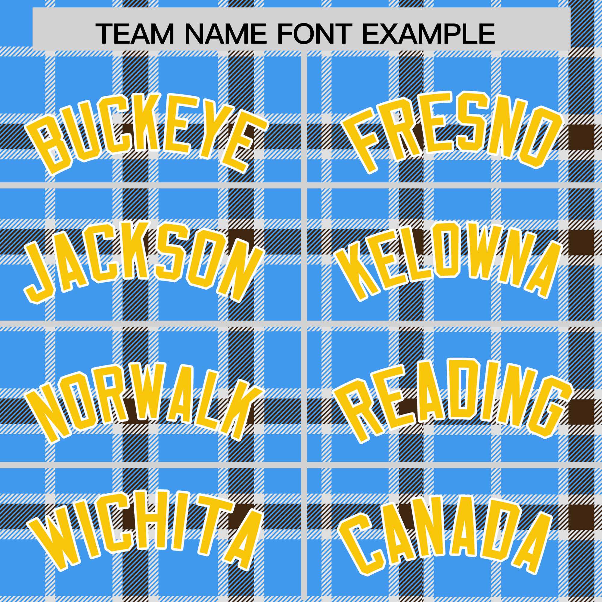 Custom Powder Blue Varsity Full-Snap Plaid Pattern Letterman Baseball Jacket