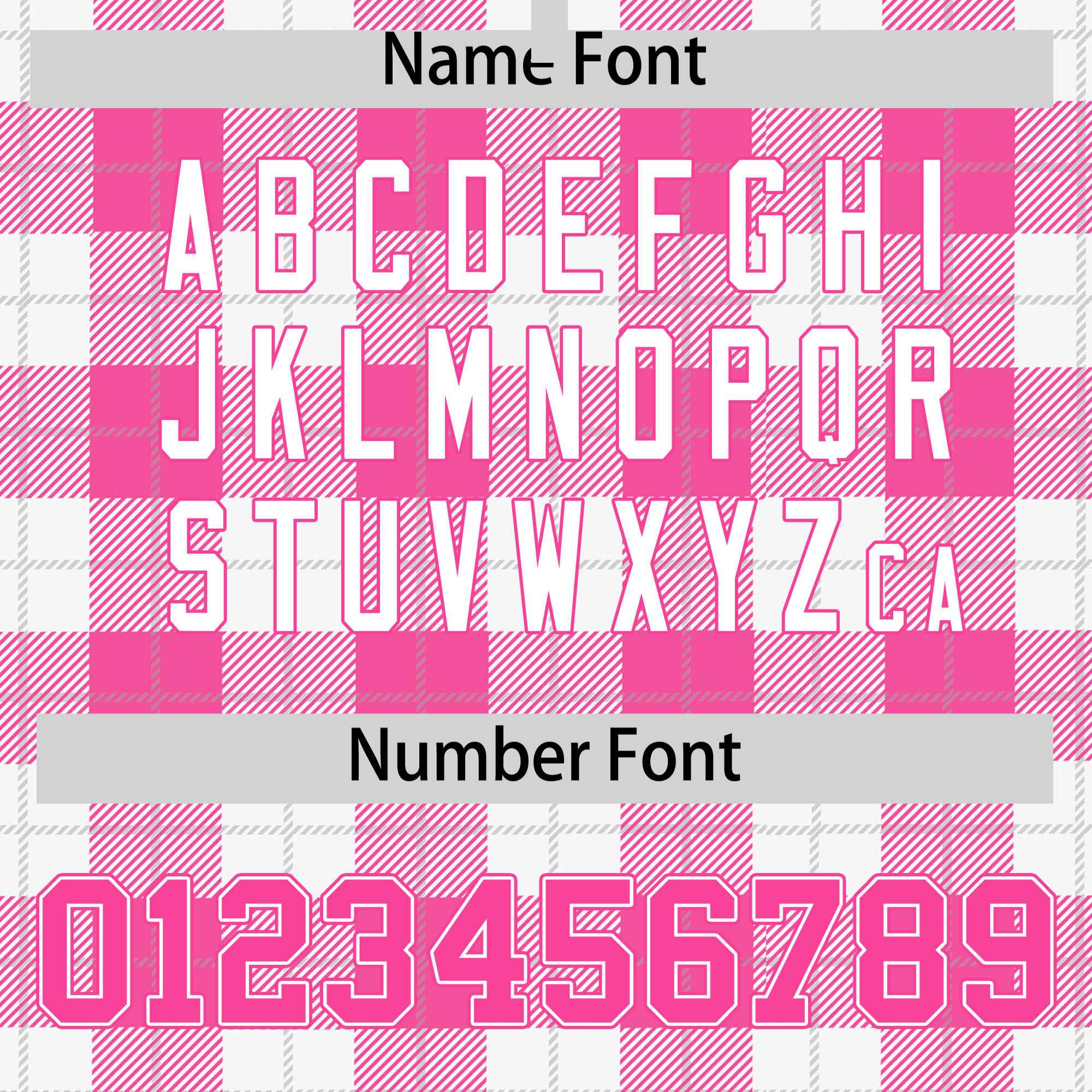 Custom Pink White Varsity Full-Snap Plaid Pattern Letterman Baseball Jacket