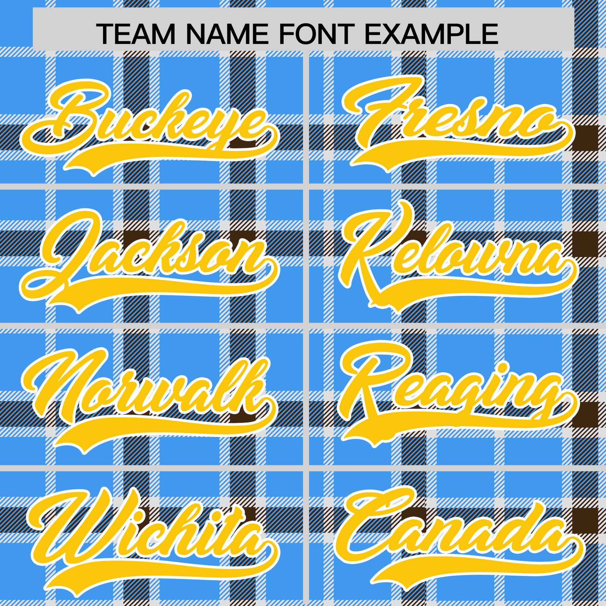 Custom Powder Blue Varsity Full-Snap Plaid Pattern Letterman Baseball Jacket