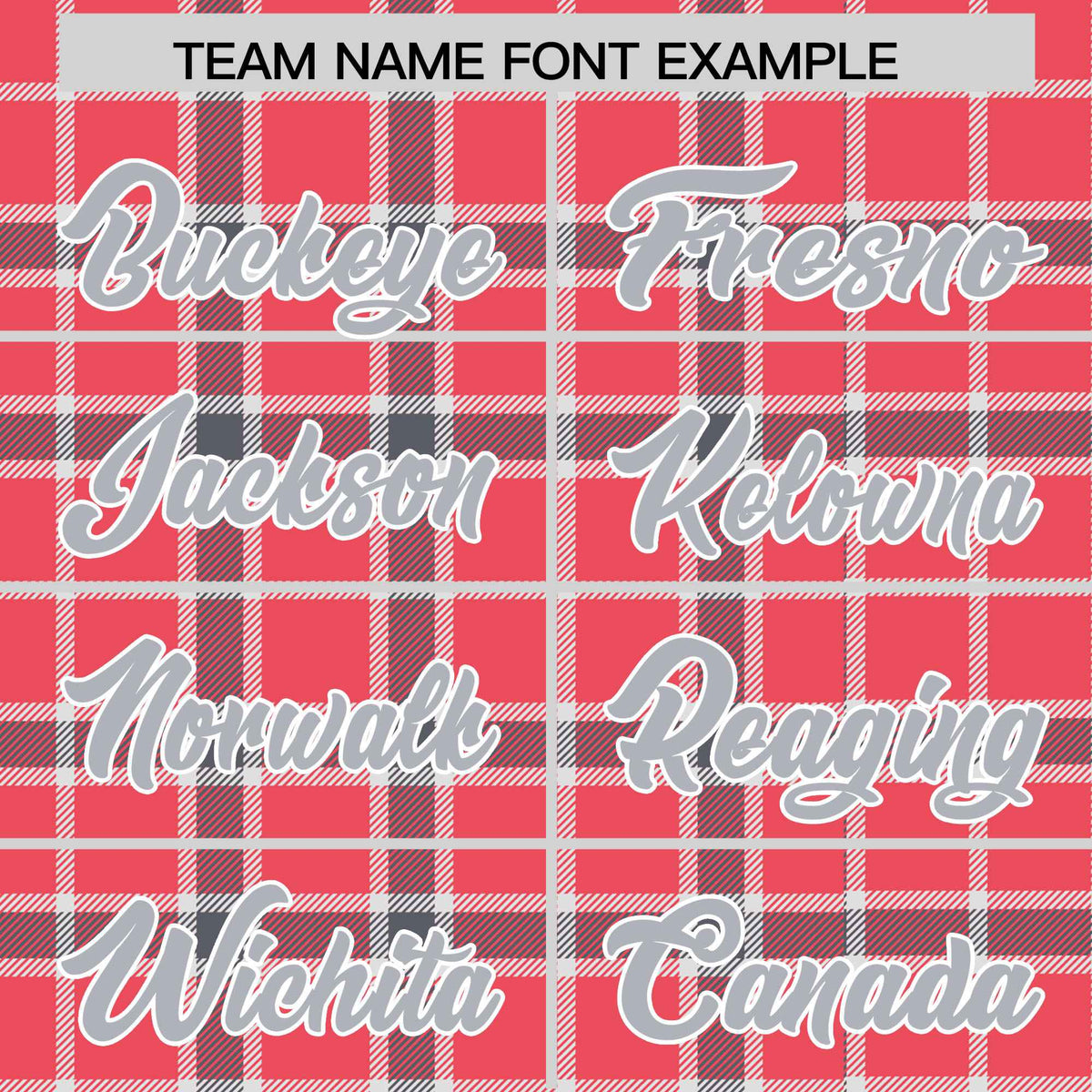 Custom Red Varsity Full-Snap Plaid Pattern Letterman Baseball Jacket