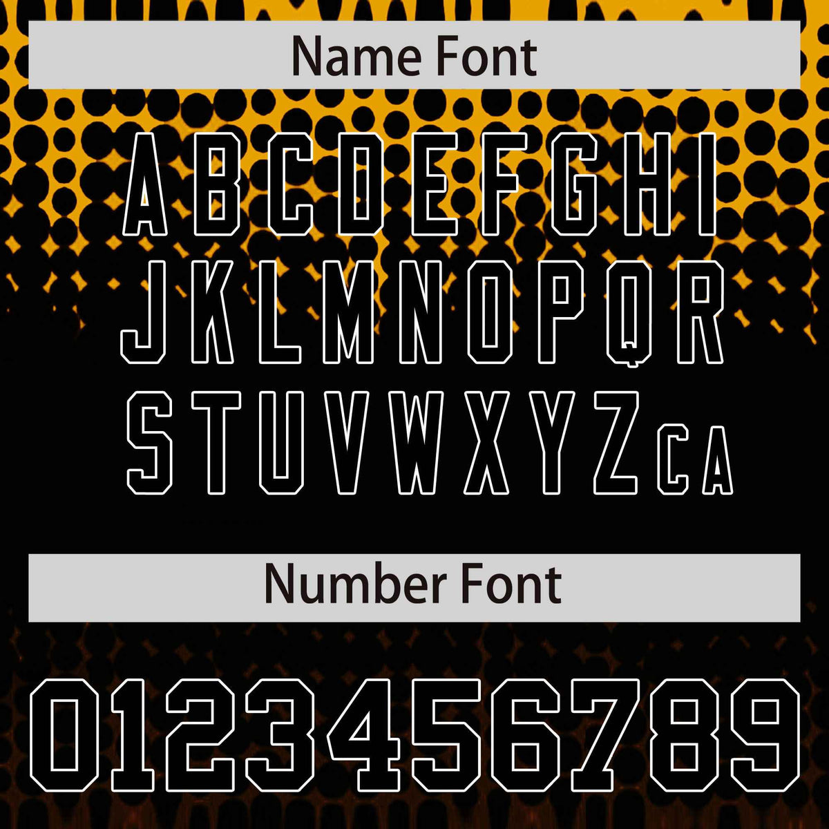 Custom Yellow Black Gradient Varsity Full-Snap Polka Dot Pattern Letterman Baseball Jacket