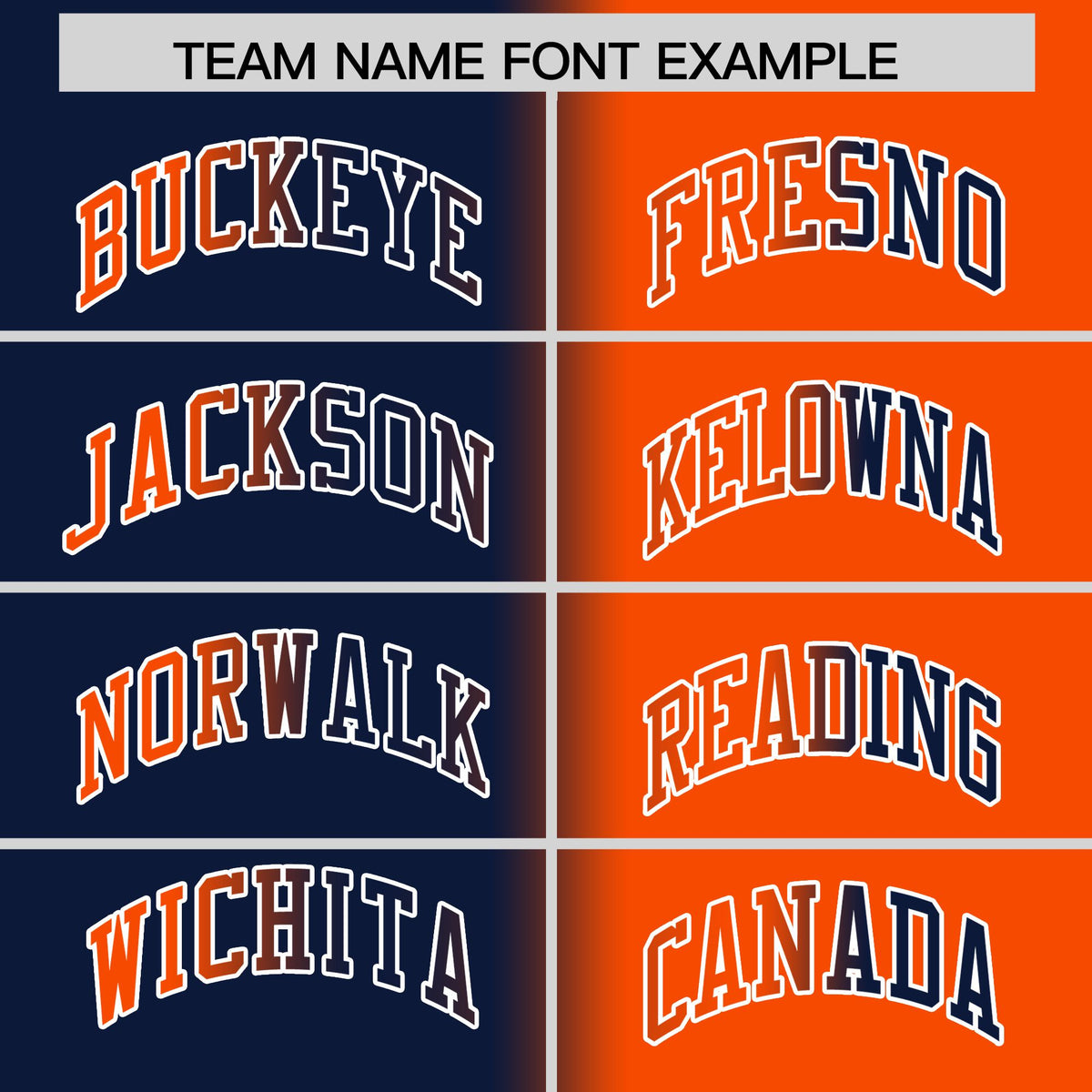 Custom Orange Navy Full-Zip Gradient Fashion Letterman Bomber Jacket