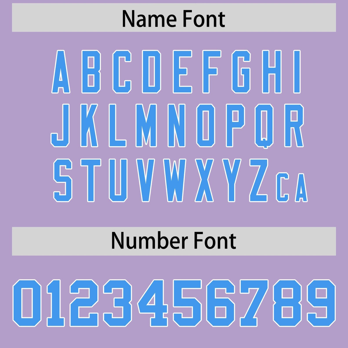 Custom Light Purple Powder Blue-White Varsity Full-Zip Raglan Sleeves Stripe Letterman Bomber Jacket