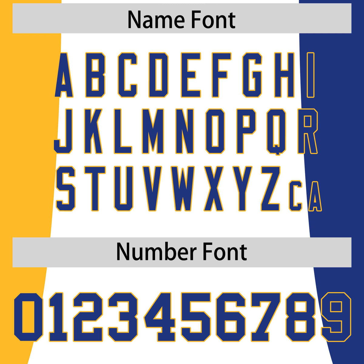 Custom Yellow Cream Royal Blue Personalization Varsity Full-Snap Three Color Blocks Letterman Jacket