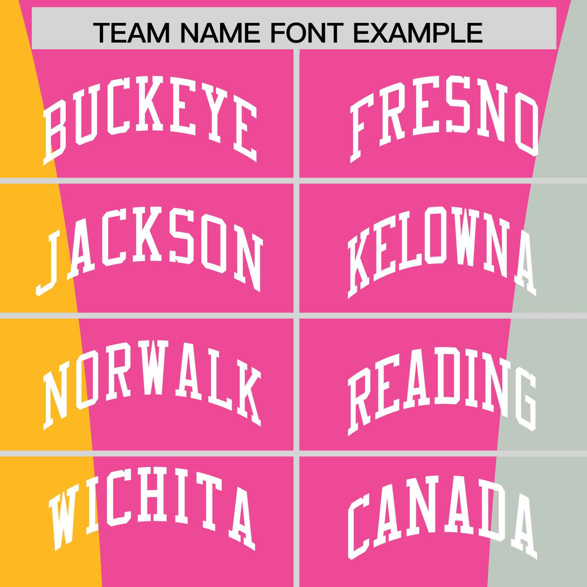 Custom Pink Yellow Gray Personalization Varsity Full-Snap Three Color Blocks Letterman Jacket