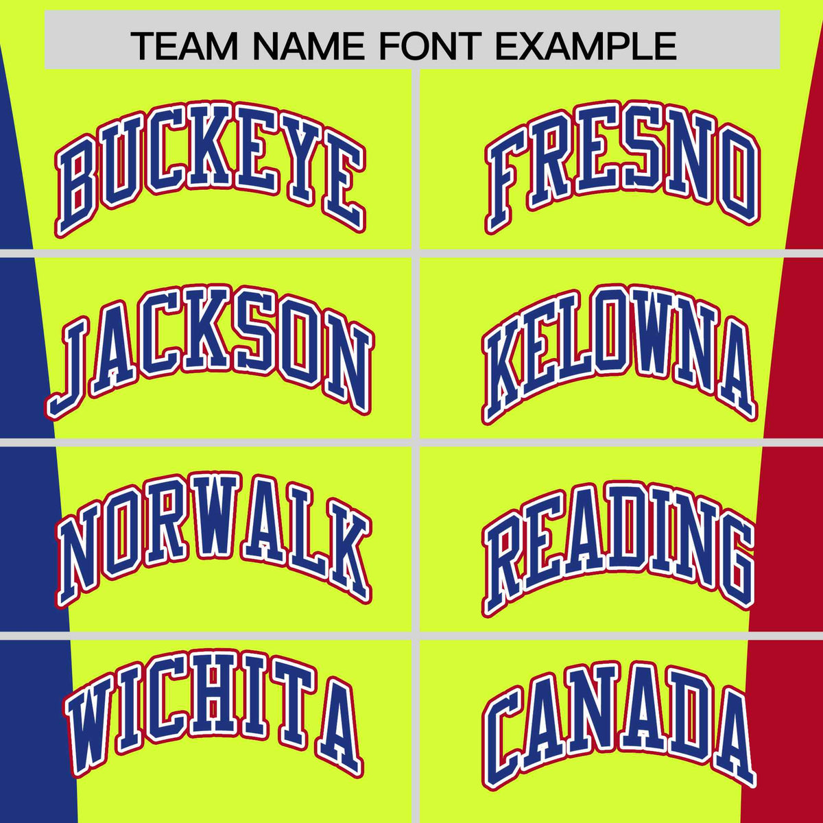 Custom Fluorescent Green Royal Blue Red Personalization Varsity Full-Snap Three Color Blocks Letterman Jacket