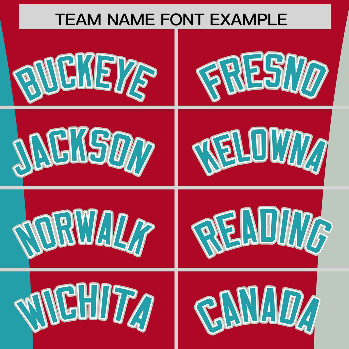 Custom Red Aqua Gray Personalization Varsity Full-Snap Three Color Blocks Letterman Jacket