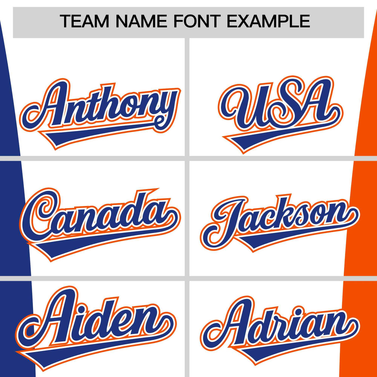 Custom White Royal Blue Orange Personalization Varsity Full-Snap Three Color Blocks Letterman Jacket| KXKSHOP