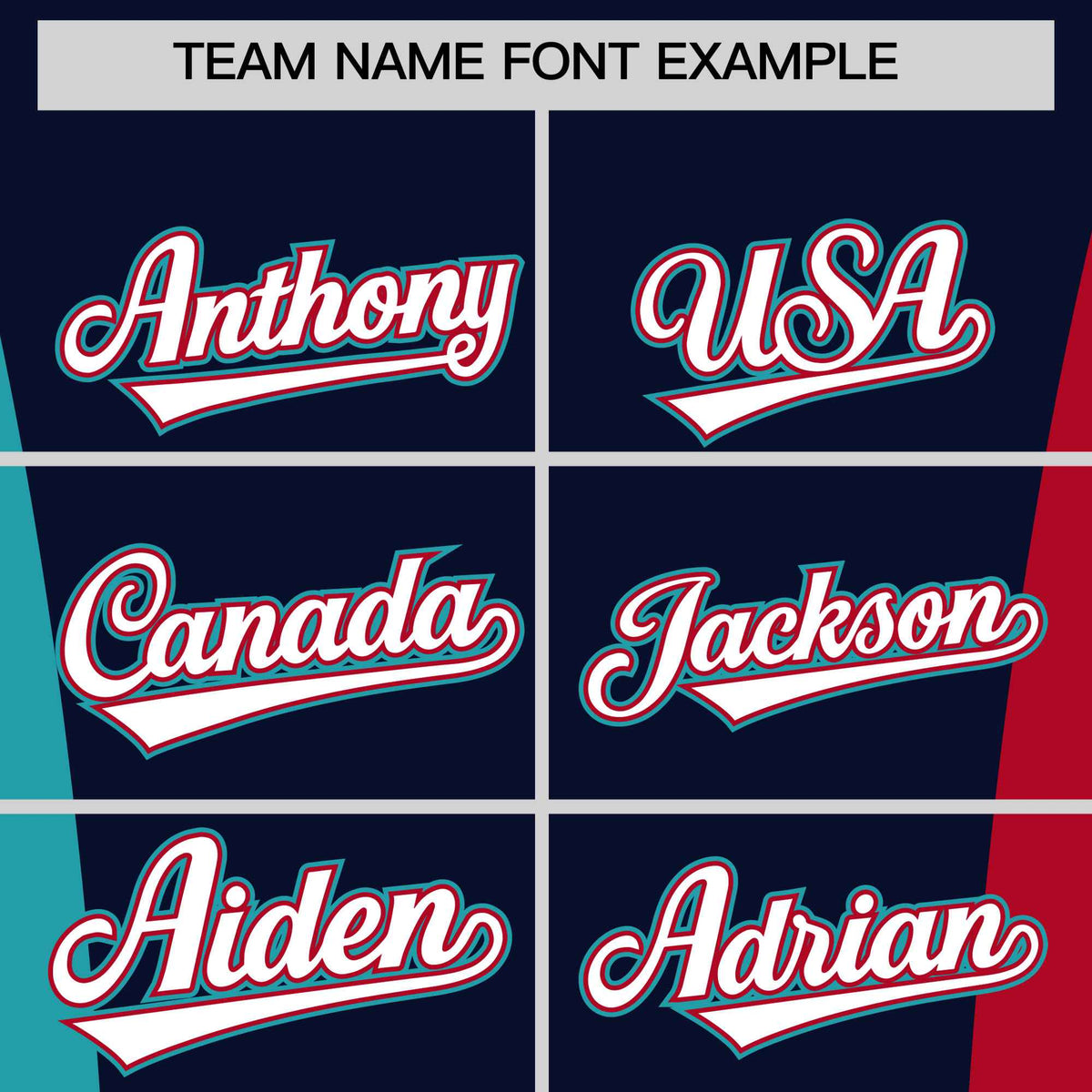 Custom Navy Aqua Red Personalization Varsity Full-Snap Three Color Blocks Letterman Jacket| KXKSHOP