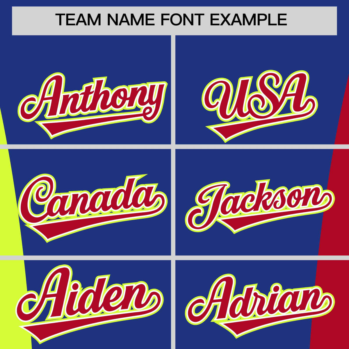 Custom Royal Blue Fluorescent Green Red Personalization Varsity Full-Snap Three Color Blocks Letterman Jacket| KXKSHOP