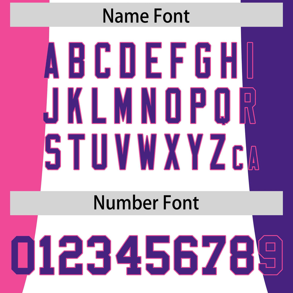 Custom White Pink Purple Personalization Varsity Full-Snap Three Color Blocks Letterman Jacket