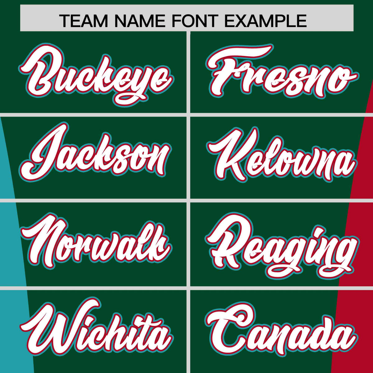 Custom Green Aqua Red Personalization Varsity Full-Snap Three Color Blocks Letterman Jacket