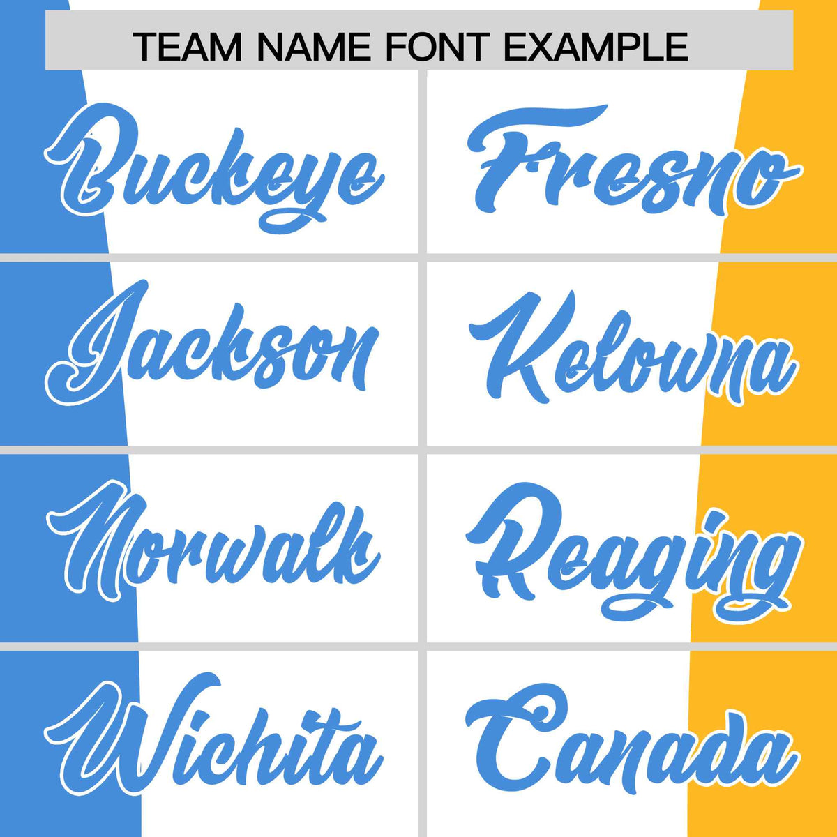 Custom Powder Blue Orange Yellow Personalization Varsity Full-Snap Three Color Blocks Letterman Jacket