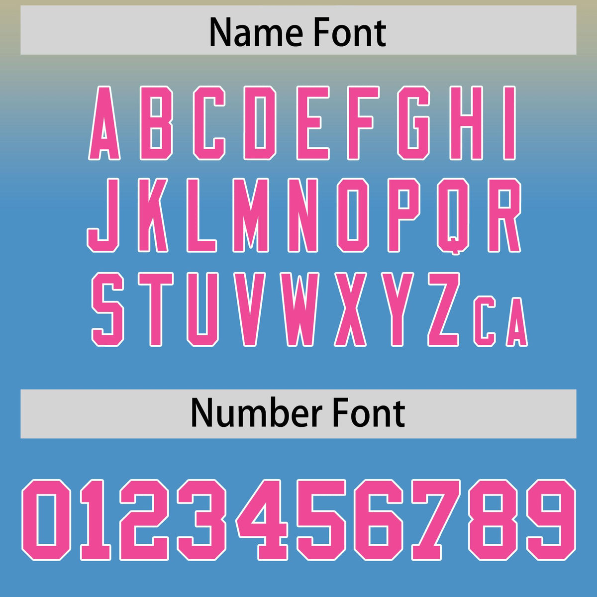 Custom Khaki Light blue Full-Snap Varsity Personalization Gradient Fashion Letterman Jacket