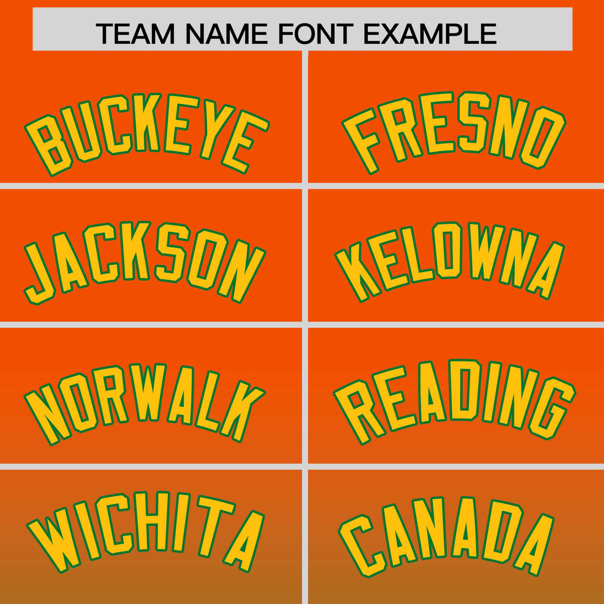 Custom Kelly Green Orange Full-Snap Varsity Personalization Gradient Fashion Letterman Jacket