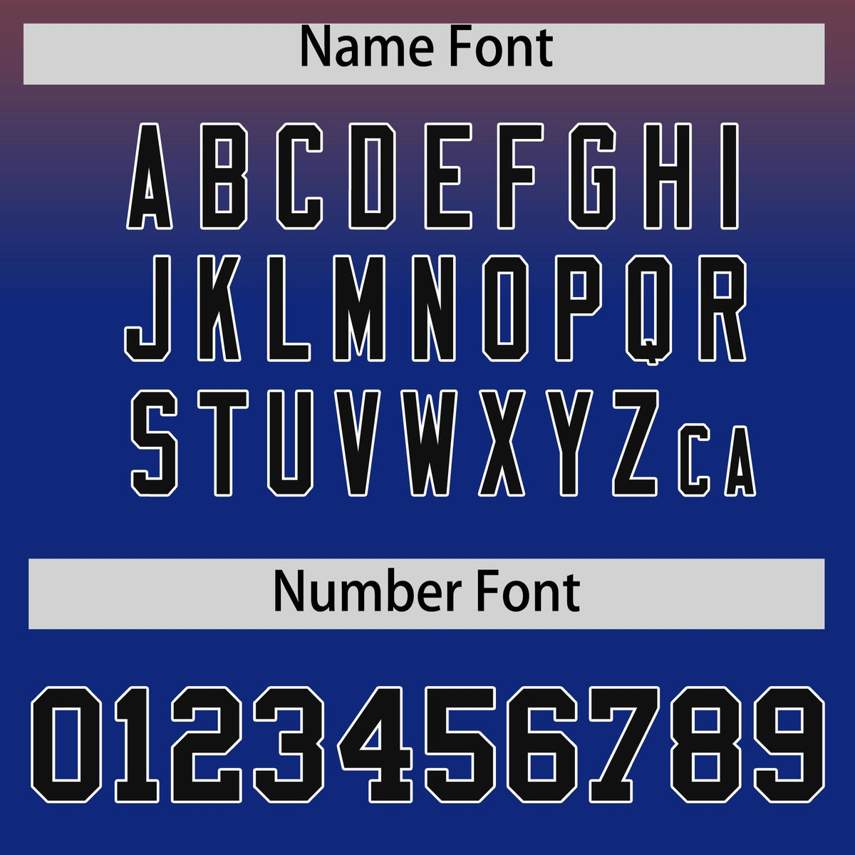 Custom Dark Orange Royal Blue Full-Snap Varsity Personalization Gradient Fashion Letterman Jacket