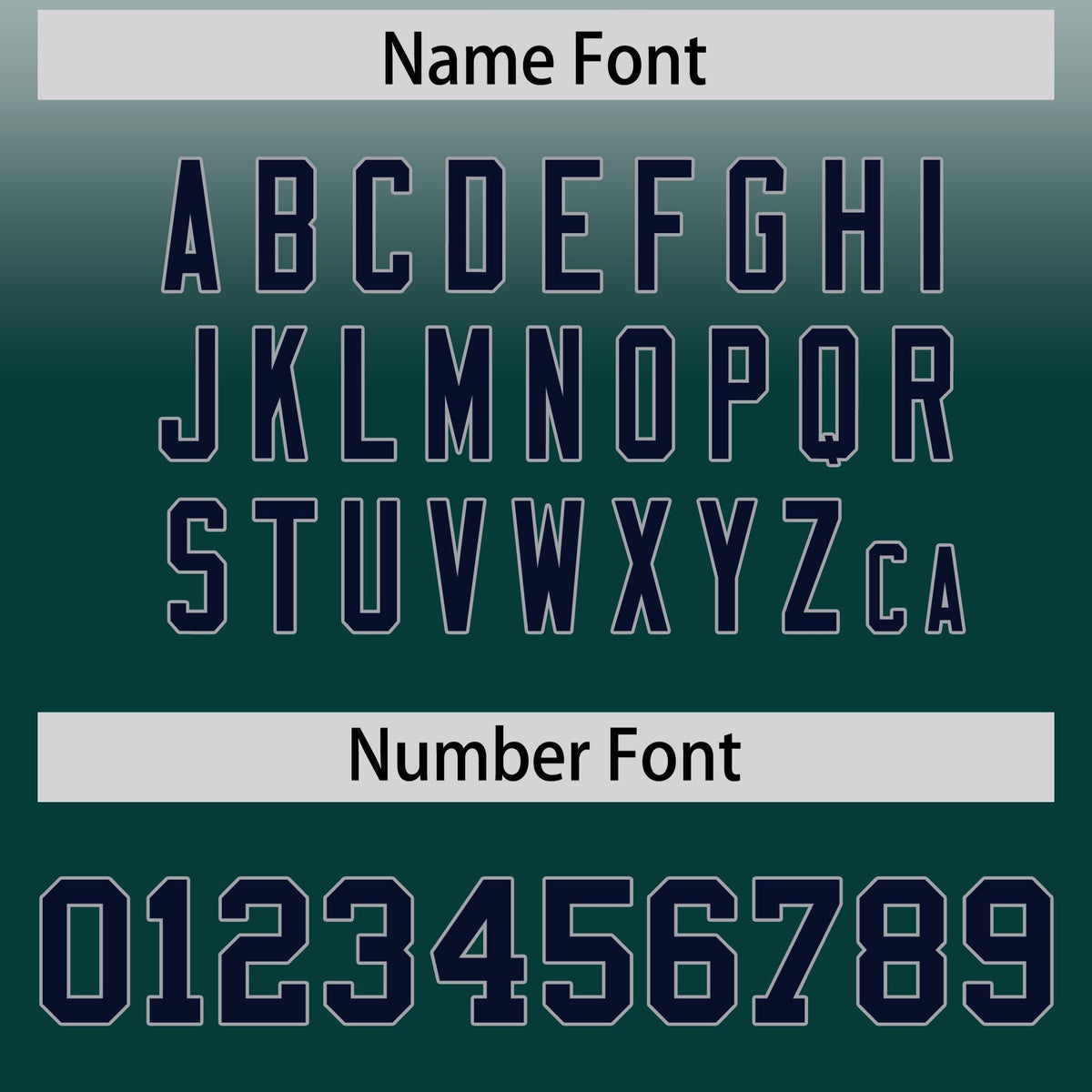 Custom White Midnight Green Full-Snap Varsity Personalization Gradient Fashion Letterman Jacket