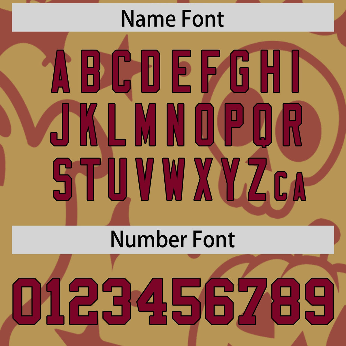 Custom Khaki Crimson Black Bats Pumpkins Ghost Patterns Halloween Letterman Jacket | Custom Letterman Jacket,Add Name and Numbern,Sublimation Printed &amp; Stitched,Perfect for Parties | KXKSHOP