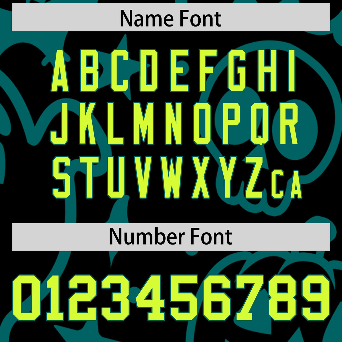 Custom Teal Black Neon Green Bats Pumpkins Ghost Patterns Halloween Letterman Jacket | Custom Letterman Jacket,Add Name and Numbern,Sublimation Printed &amp; Stitched,Perfect for Parties | KXKSHOP