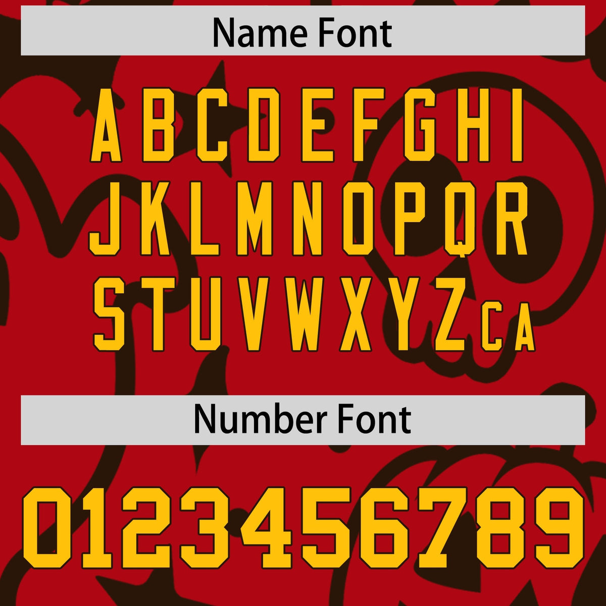 Custom Red Brown Gold Bats Pumpkins Ghost Patterns Halloween Letterman Jacket | Custom Letterman Jacket,Add Name and Numbern,Sublimation Printed &amp; Stitched,Perfect for Parties | KXKSHOP