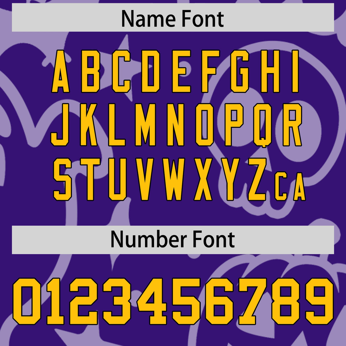 Custom Yellow Purple Gold Bats Pumpkins Ghost Patterns Halloween Letterman Jacket | Custom Letterman Jacket,Add Name and Numbern,Sublimation Printed &amp; Stitched,Perfect for Parties | KXKSHOP