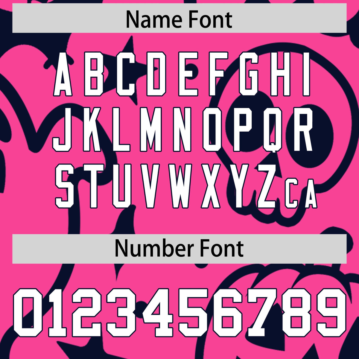 Custom Navy Pink White Bats Pumpkins Ghost Patterns Halloween Letterman Jacket | Custom Letterman Jacket,Add Name and Numbern,Sublimation Printed &amp; Stitched,Perfect for Parties | KXKSHOP