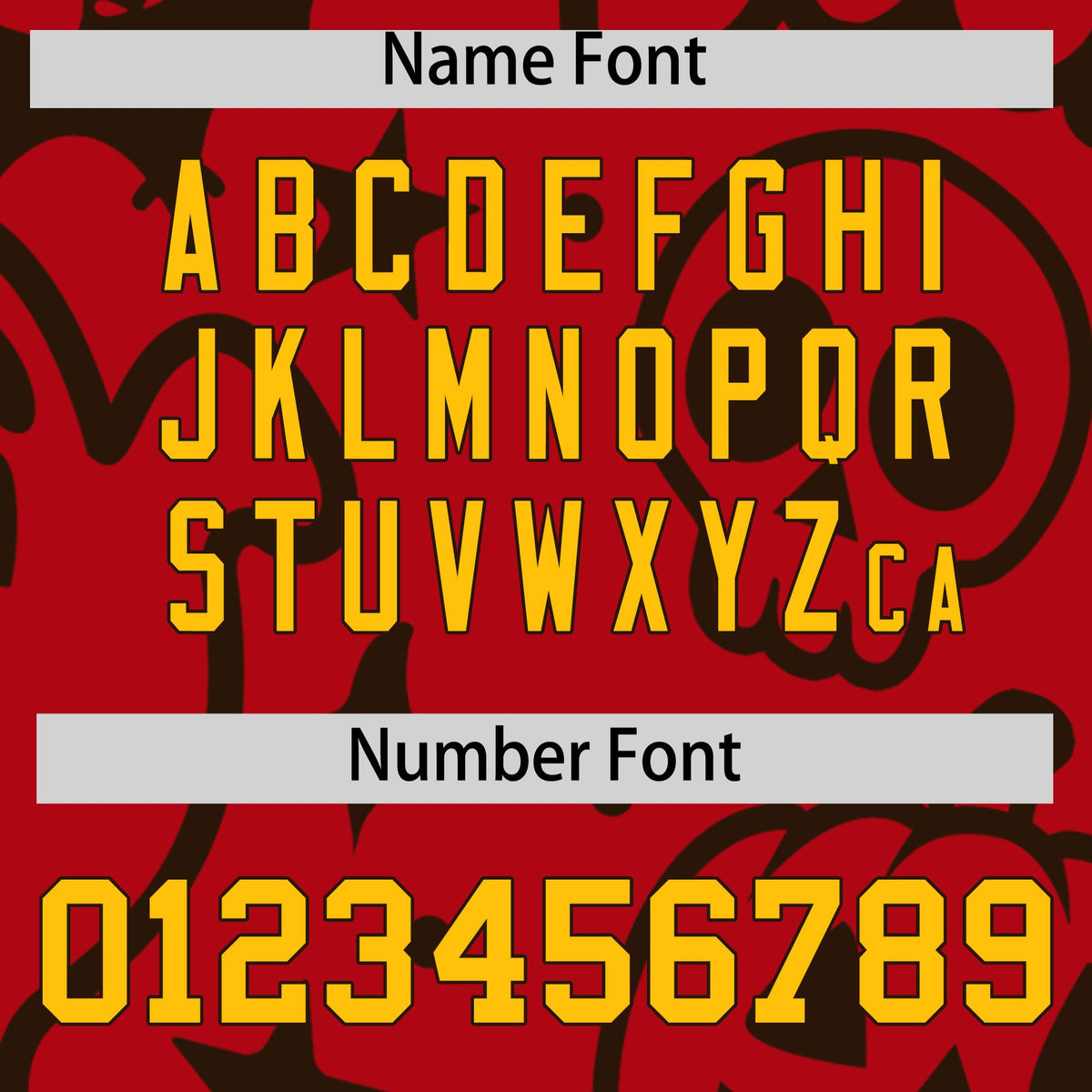 Custom Red Brown Gold Bats Pumpkins Ghost Patterns Halloween Letterman Jacket | Custom Letterman Jacket,Add Name and Numbern,Sublimation Printed &amp; Stitched,Perfect for Parties | KXKSHOP