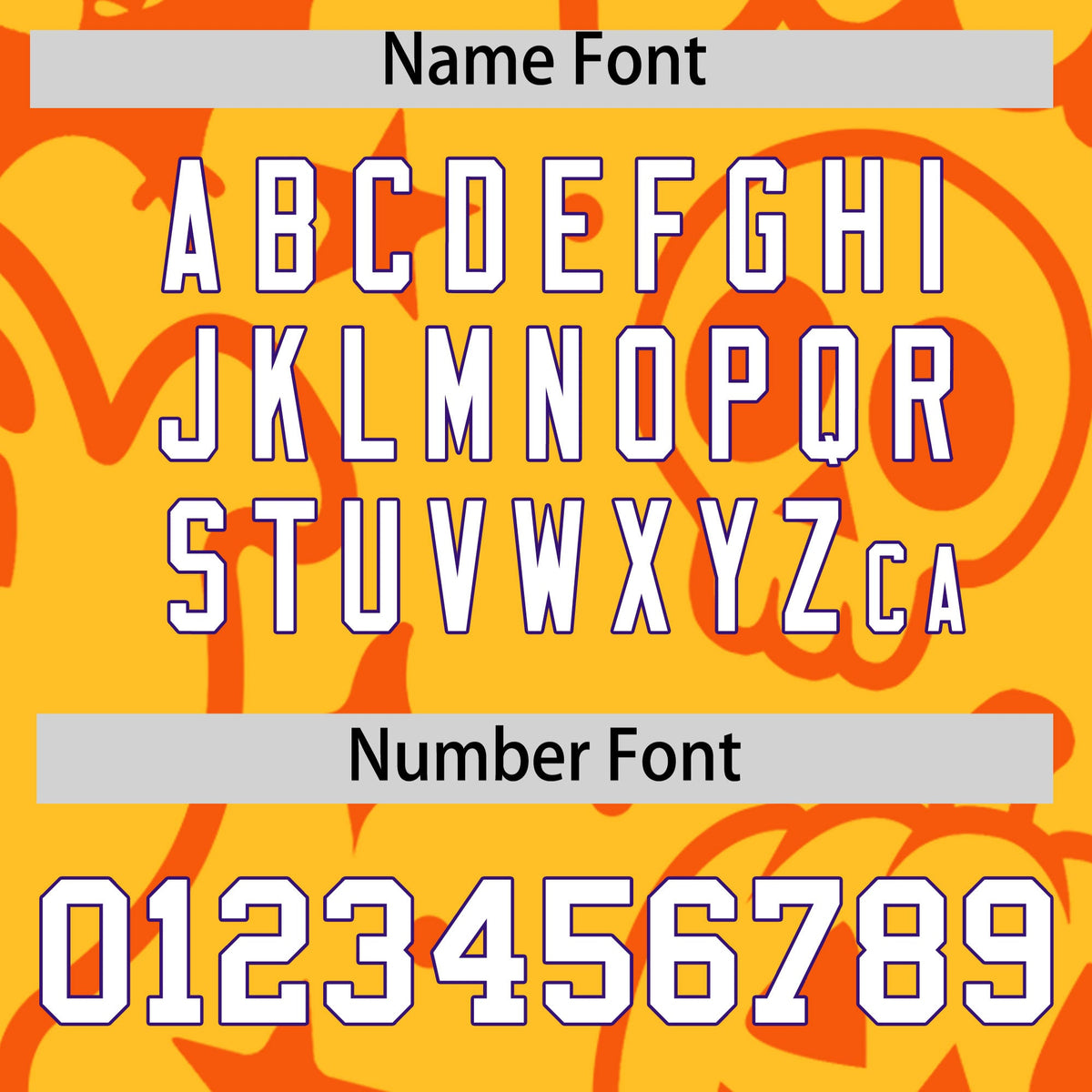 Custom Yellow Orange Gold Bats Pumpkins Ghost Patterns Halloween Letterman Jacket | Custom Letterman Jacket,Add Name and Numbern,Sublimation Printed &amp; Stitched,Perfect for Parties | KXKSHOP