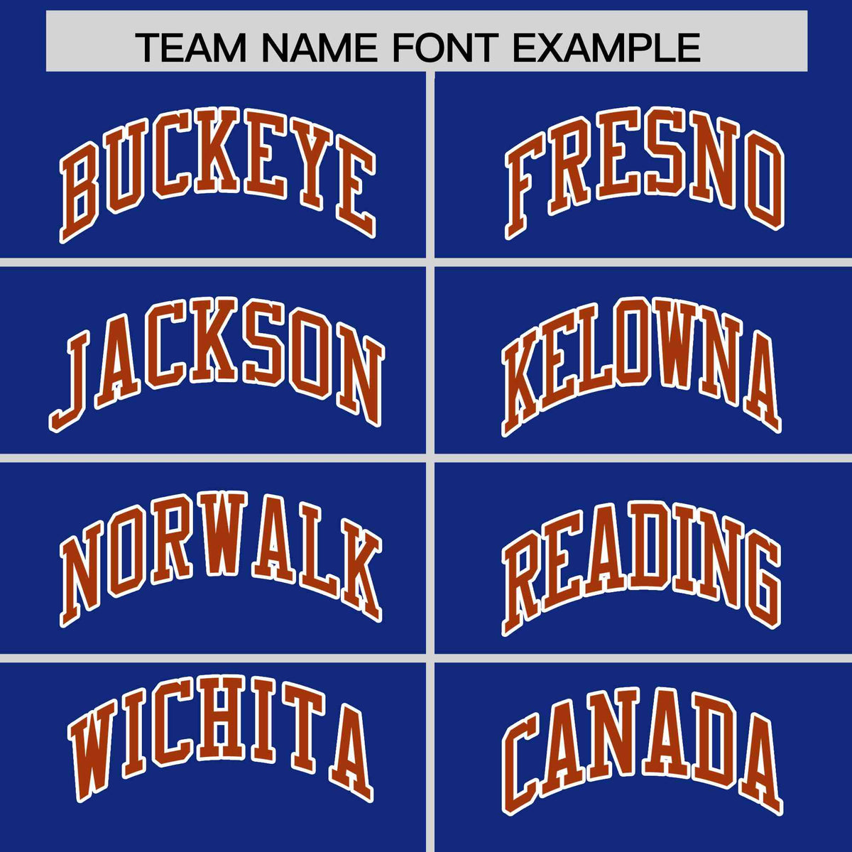Custom Royal Blue Dark Orange White Full-Snap Varsity Raglan Sleeves Gradient Letterman Jacket