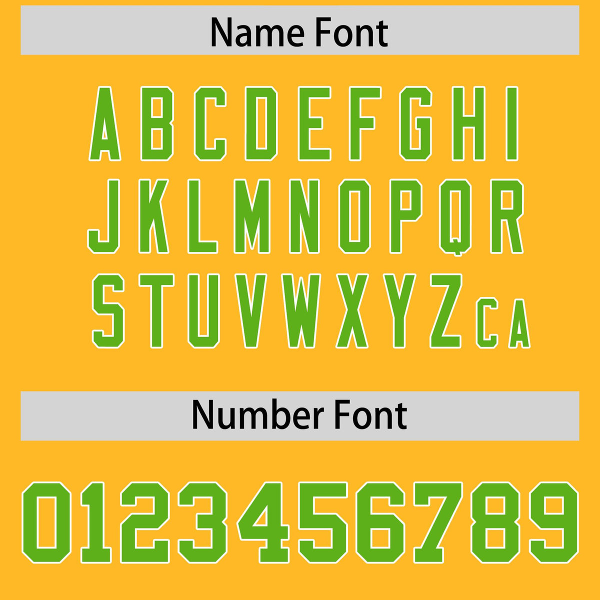 Custom Gold Green White Full-Snap Varsity Raglan Sleeves Gradient Letterman Jacket