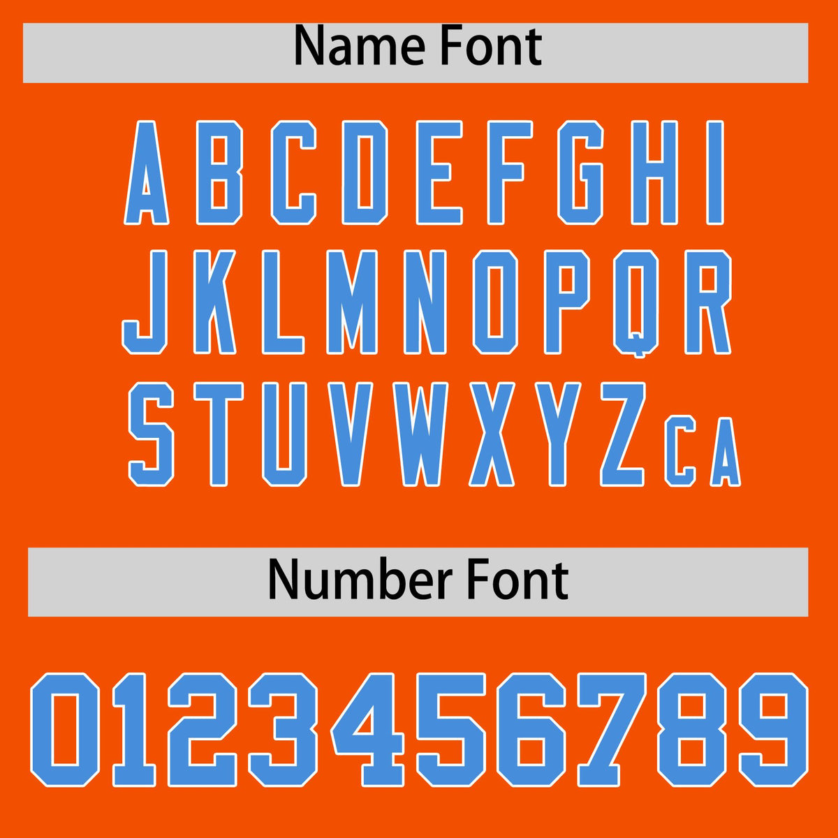 Custom Orange Powder Blue White Full-Snap Varsity Raglan Sleeves Gradient Letterman Jacket