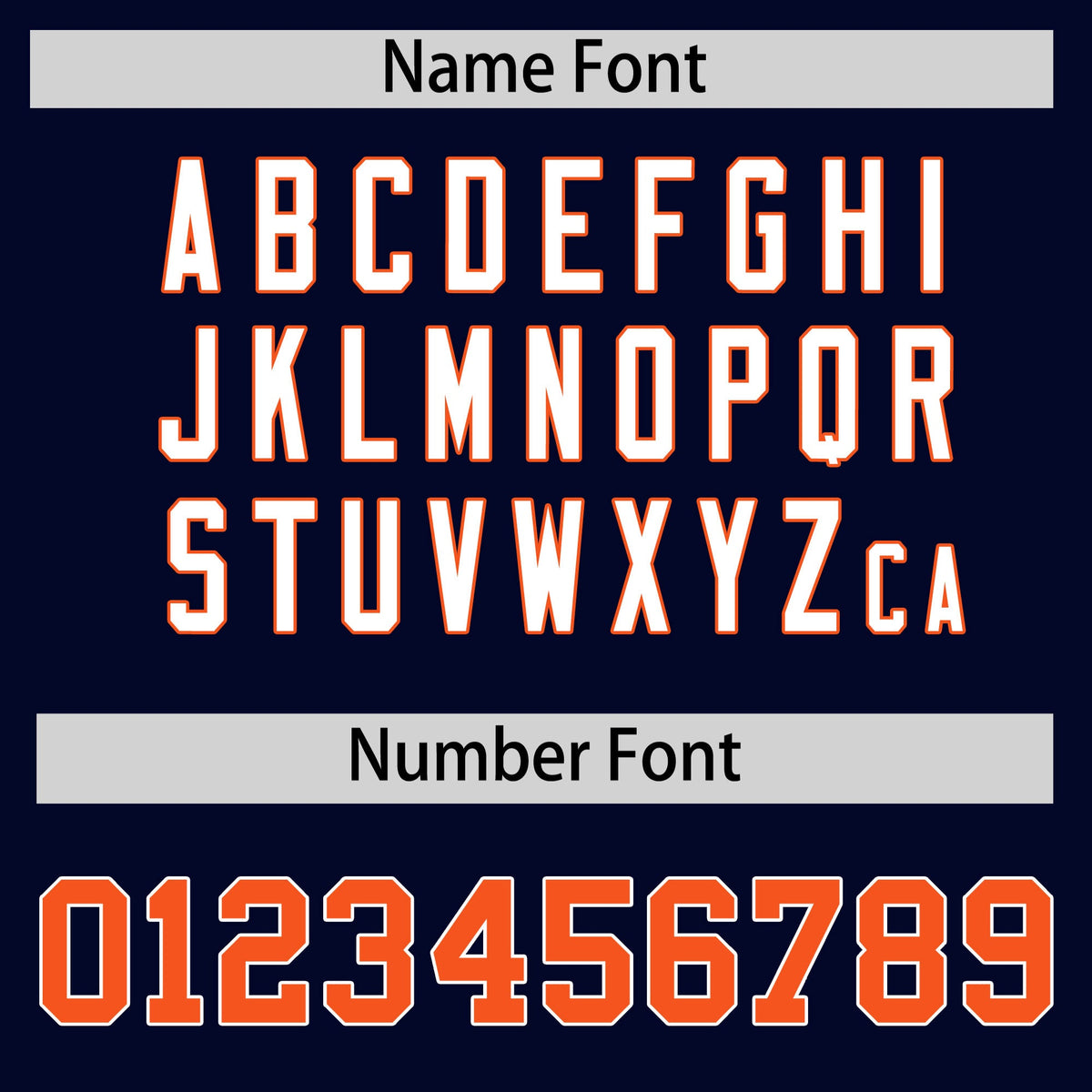 Custom Navy Orange White Raglan Sleeves Varsity Full-Snap Leather Sleeves Letterman Jacket| KXKSHOP