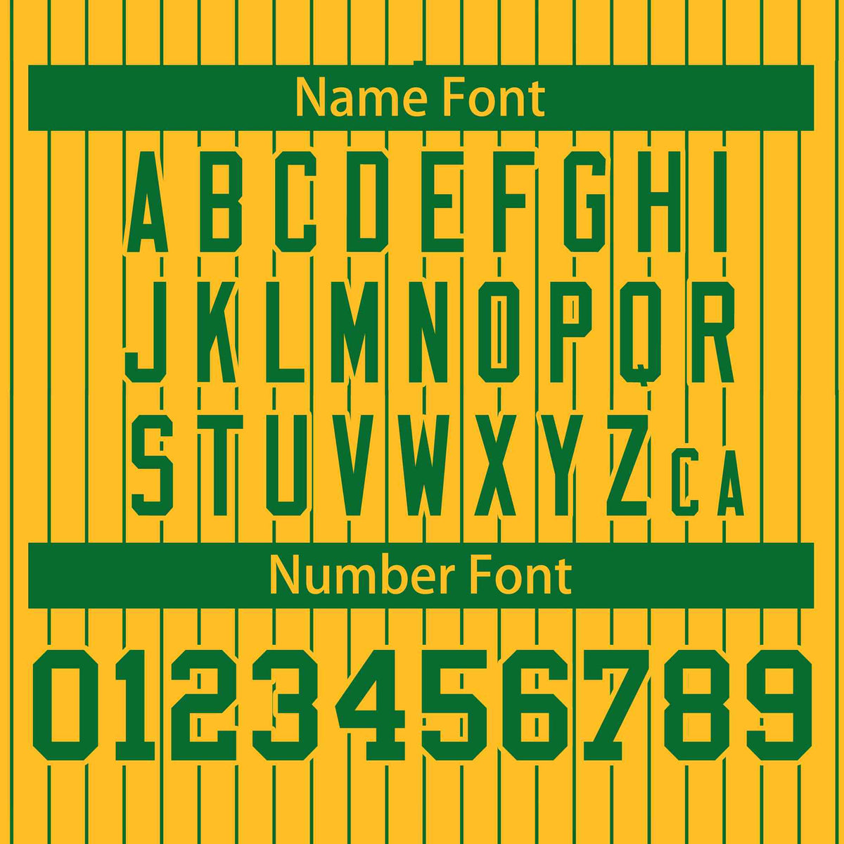 Custom Gold Kelly Green Stripe Fashion Bomber Varsity Jacket with Raglan Sleeves