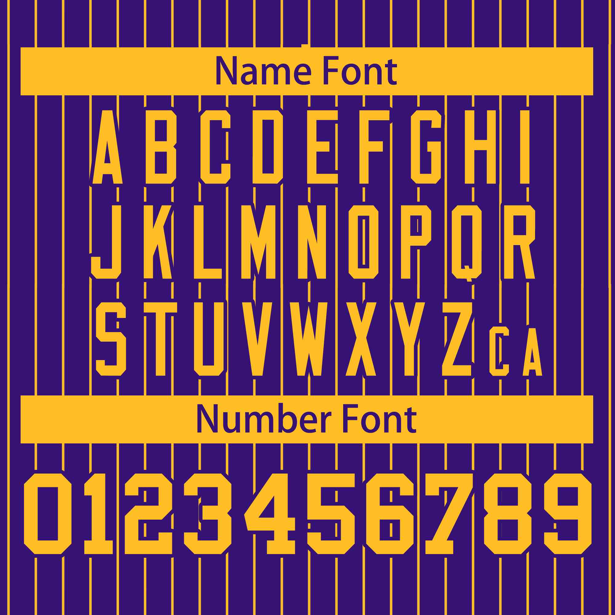 Custom Purple Gold Stripe Fashion Bomber Varsity Jacket with Raglan Sleeves
