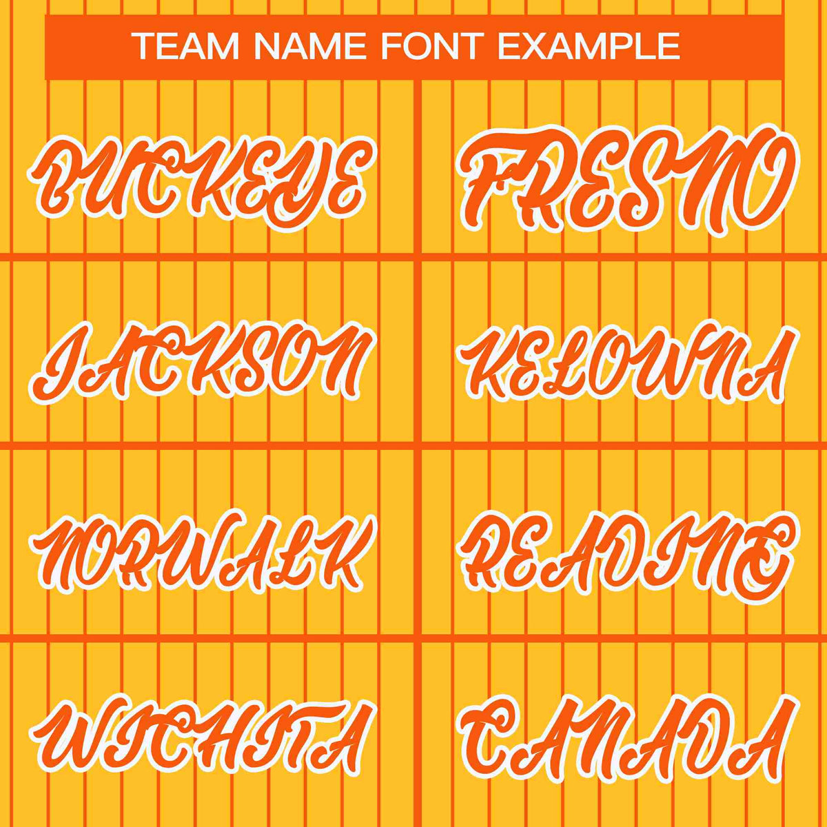 Custom Gold Orange-White Stripe Fashion Bomber Varsity Jacket with Raglan Sleeves