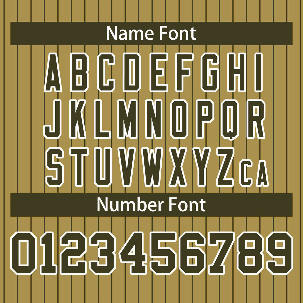 Custom Desert Yellow Olive-White Stripe Fashion Bomber Varsity Jacket with Raglan Sleeves