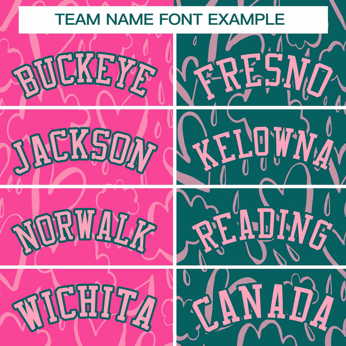 Custom Aqua Pink Split Fashion Letterman Bomber Graffiti Pattern Baseball Jacket